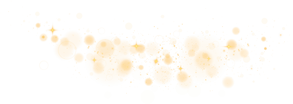 Abstract golden glitter wave illustration. Golden star dust sparkle particles isolated on transparent background. Magic concept. PNG. png