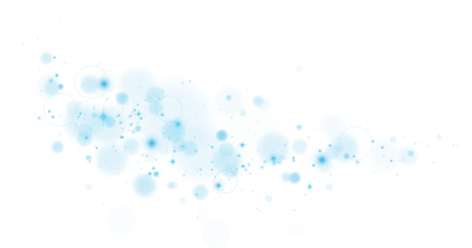Abstract blue glitter wave illustration. Blue stardust sparkle particles isolated on transparent background. Magic concept. PNG. png