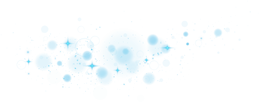 Abstract blue glitter wave illustration. Blue stardust sparkle particles isolated on transparent background. Magic concept. PNG. png