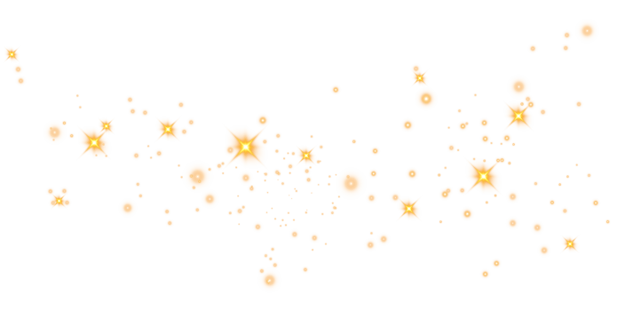 Abstract golden glitter wave illustration. Golden star dust sparkle particles isolated on transparent background. Magic concept. PNG. png