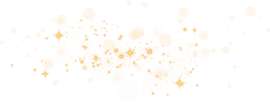 Abstract golden glitter wave illustration. Golden star dust sparkle particles isolated on transparent background. Magic concept. PNG. png