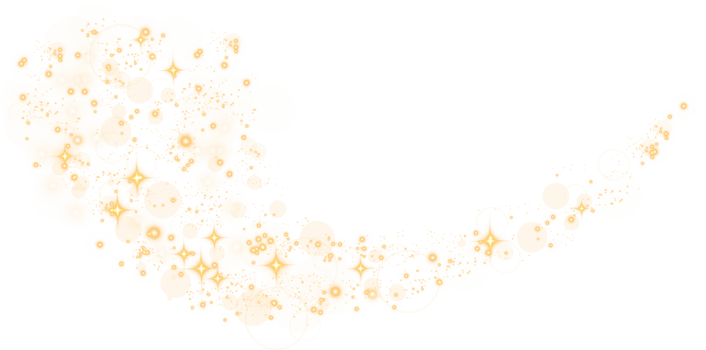 Abstract golden glitter wave illustration. Golden star dust sparkle particles isolated on transparent background. Magic concept. PNG. png