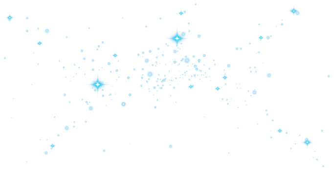 Abstract blue glitter wave illustration. Blue stardust sparkle particles isolated on transparent background. Magic concept. PNG. png
