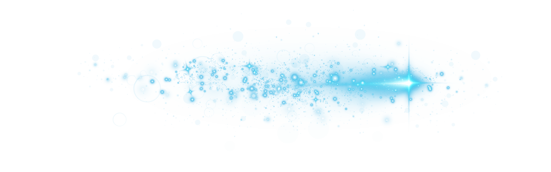 Blue glowing lights effects isolated on transparent background. Solar flare with beams and spotlight. Glow effect. Starburst with sparkles. PNG. png