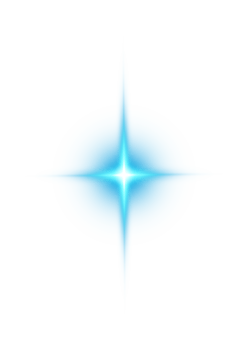 Blue glowing lights effects isolated on transparent background. Solar flare with beams and spotlight. Glow effect. Starburst with sparkles. PNG. png