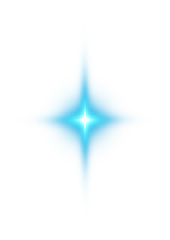 Blue glowing lights effects isolated on transparent background. Solar flare with beams and spotlight. Glow effect. Starburst with sparkles. PNG. png