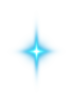 Blue glowing lights effects isolated on transparent background. Solar flare with beams and spotlight. Glow effect. Starburst with sparkles. PNG. png