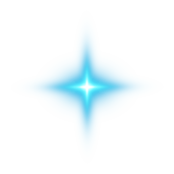 Blue glowing lights effects isolated on transparent background. Solar flare with beams and spotlight. Glow effect. Starburst with sparkles. PNG. png