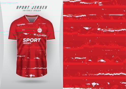 background for sports jersey soccer jersey running jersey racing jersey red white sports pattern vector