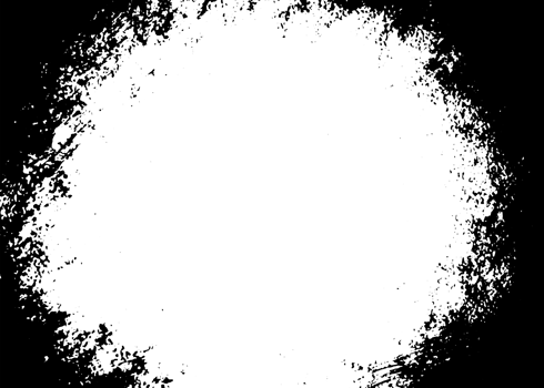 Grunge border texture background. Abstract frame overlay. PNG graphic illustration with transparent background.