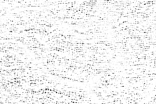 Grunge dots and points texture background. Abstract grainy overlay. PNG graphic illustration with transparent background.