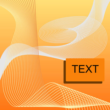 Abstract vector yellow Vector Background with text.