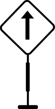 Traffic sign, street, isolated, road, highway, vector, illustration vector