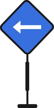 Traffic sign, street, isolated, road, highway, vector, illustration vector