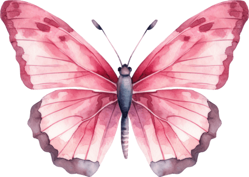 Butterfly Watercolor Illustration. png