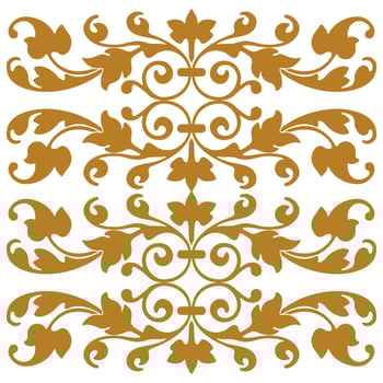 Ornate ornament design and decorative elements. Classic calligraphic and floral vector illustration.