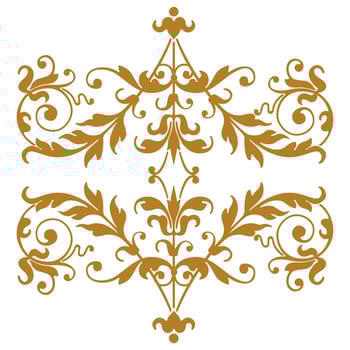 Ornate ornament design and decorative elements. Classic calligraphic and floral vector illustration.