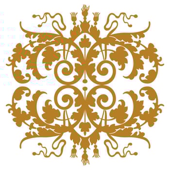 Ornate ornament design and decorative elements. Classic calligraphic and floral vector illustration.