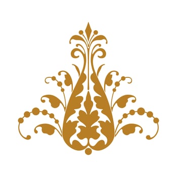 Ornate ornament design and decorative elements. Classic calligraphic and floral vector illustration.