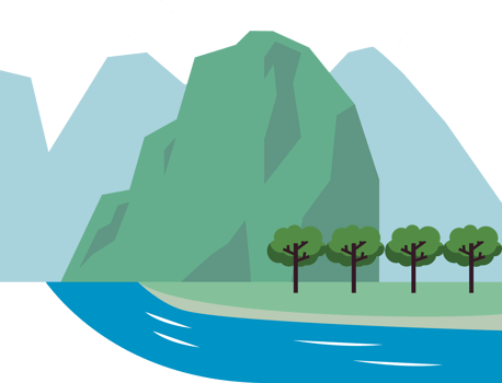 Laos River clipart png