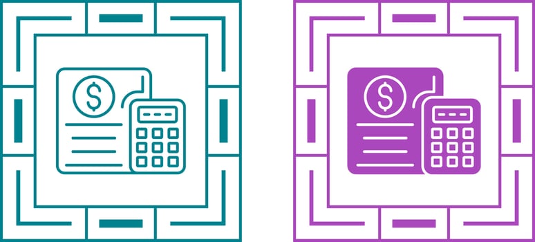 Accounting Vector Icon
