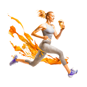 running women illustration png
