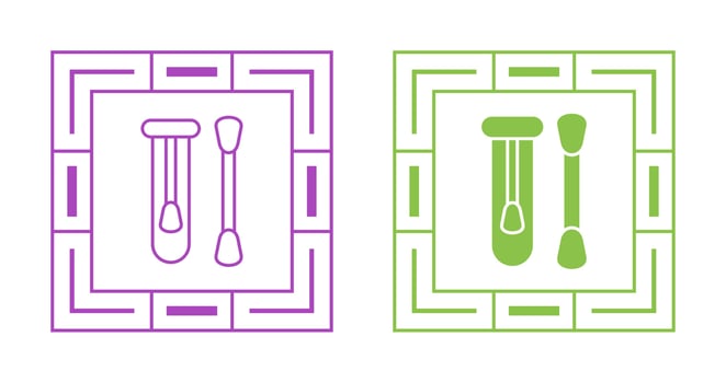Cotton Swabs Vector Icon