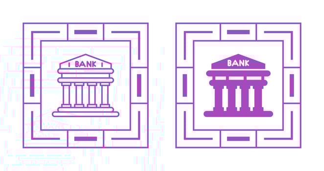 Bank Vector Icon