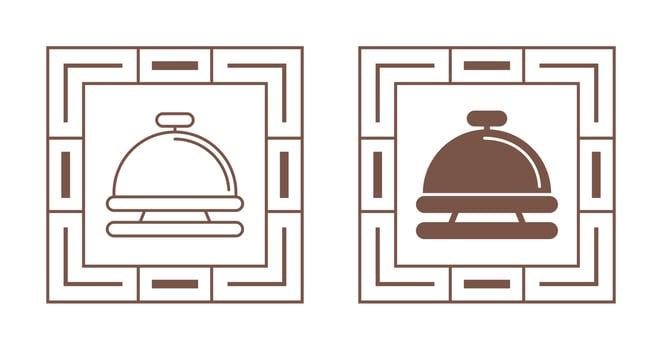Reception Bell Vector Icon