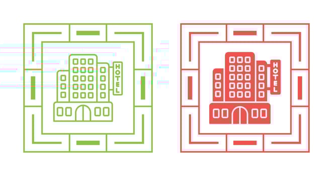 Hotel Vector Icon