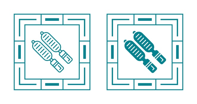 Kebab Vector Icon