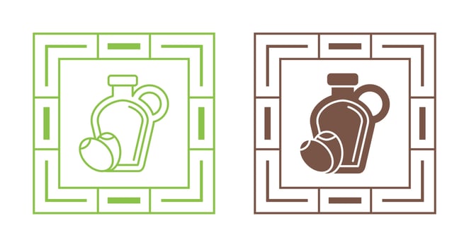 Olive Oil Vector Icon