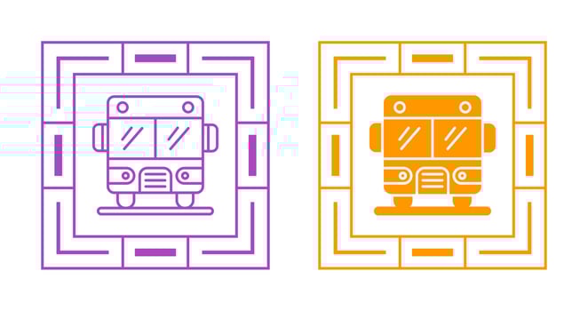 Bus Vector Icon