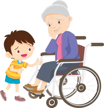 Grandparents,elderly people,grandfather and grandmother, characters in various activities png