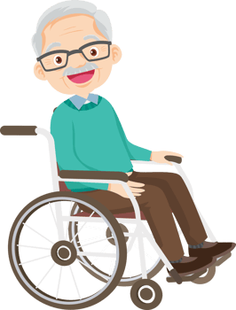 Grandparents,elderly people,grandfather and grandmother, characters in various activities png