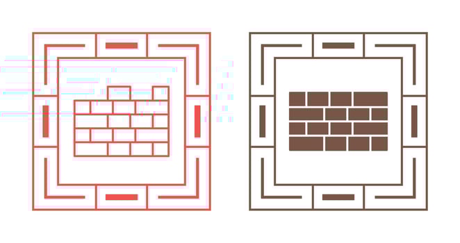 Bricks Vector Icon