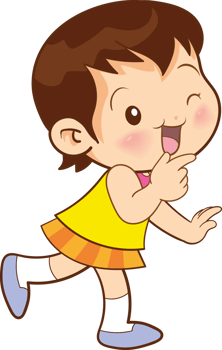 cute little children girl or kids cartoon character png