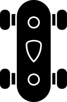 Longboard Vector Icon Design
