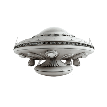 Spaceship ufo aesthetic png