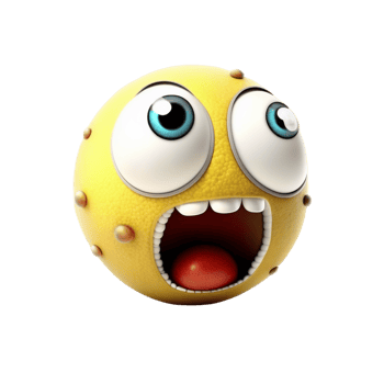 Funny Cartoon Ball png
