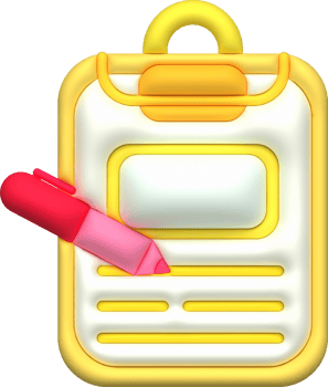 rendering 3d illustration.Board Book and pencil for design png