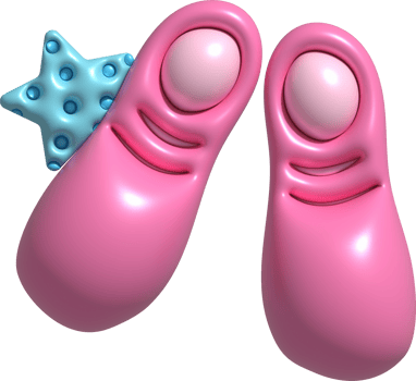 illustration 3d. Summer sea shoes icon. For design. png