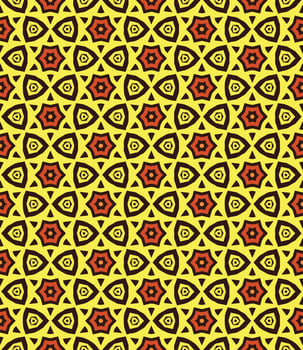 Multi color seamless abstract pattern. Background and backdrop. Multi Colored. Colorful ornamental design. vector