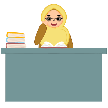 Woman teacher illustration png