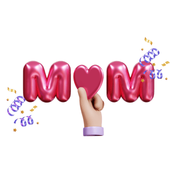 Mothers Day 3D Icon png