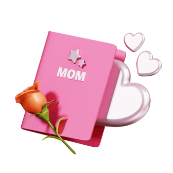 Mothers Day 3D Icon png