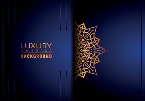 Luxury mandala background ornamental, arabesque style With Golden Arabesque Pattern Style. Decorative Mandala Ornament For Print, Brochure, Banner, Cover, Poster, Invitation Card vector