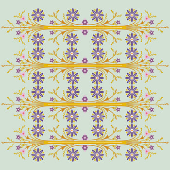 pattern with vintage ornament, classic design. vector