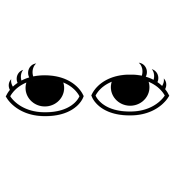 Simple Lady Eyes png