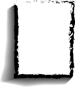 Page divider with transparent shadows isolated. Pages separation. Transparent shadow realistic illustration. PNG. png